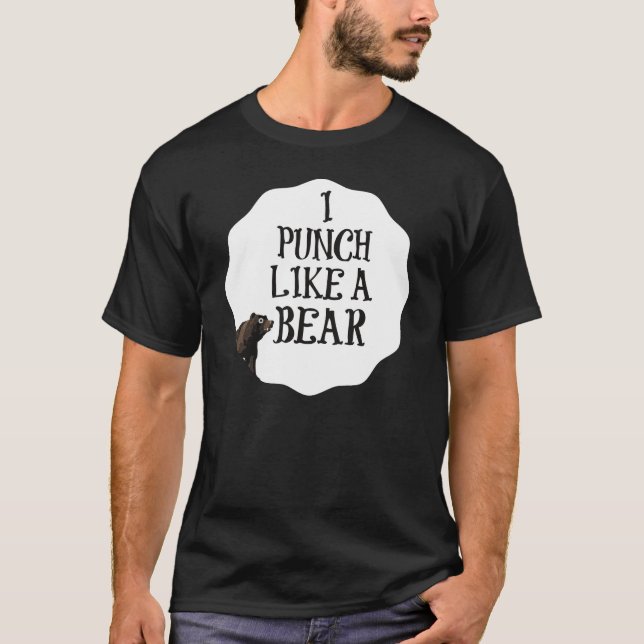 CAMISETA PERFORO COMO UN OSO (Anverso)