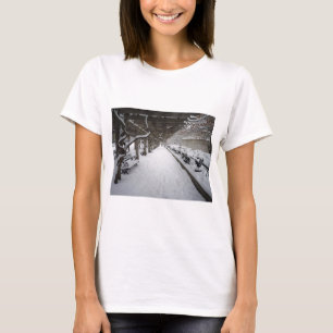 Camiseta Pérgola en invierno, Central Park, NYC de las