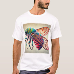 Camiseta Peribasis butterfly 300924IREF204 - Watercolor