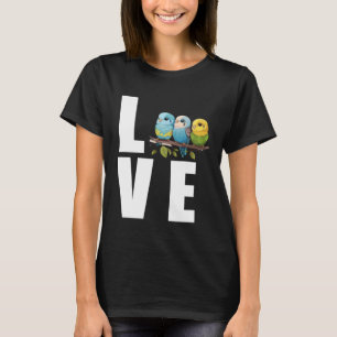 Camiseta Perico Amor Mamá Periquito Loro Pájaro 24