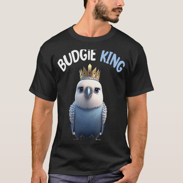 Camiseta Perico Budgie Para Dueño de Budgerígar 3 (Anverso)