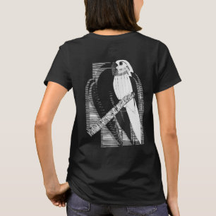 Camiseta Perico Minimalista de Espalda Arte Animal Abstract