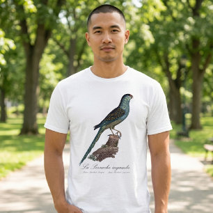 Camiseta Perico Terrestre o Perico de Pantano, Pezoporus Wa