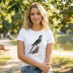 Camiseta Perico Terrestre o Perico de Pantano, Pezoporus Wa