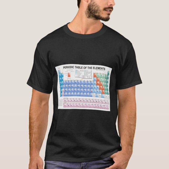 Camiseta Periodic Table Of Elements Fully Updated  (Anverso)