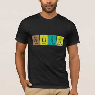 Camiseta periódica polaca