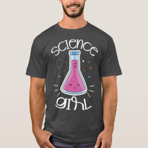 Camiseta Periódico de Chica de Ciencia Química para un grac