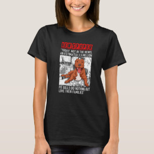 Camiseta Periódico de Moda Hoy No está en las Noticias Pit