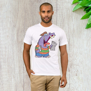 Camiseta Periódico Hippo Mens T-Shirt