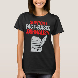 Camiseta Periodista cita a reportero periodístico