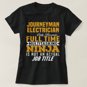 Camiseta Periodista de Electricidad