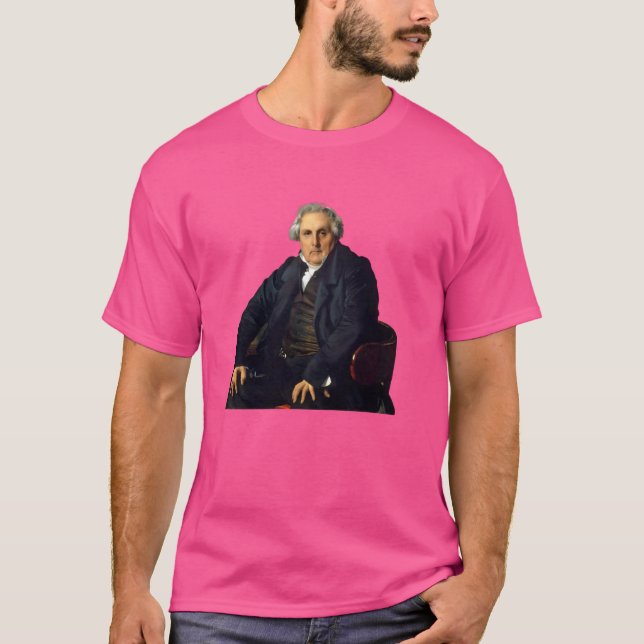 Camiseta Periodista francés Louis-François Bertin de J D In (Anverso)