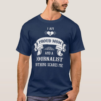 Camiseta Periodista Mom Día de la Madre