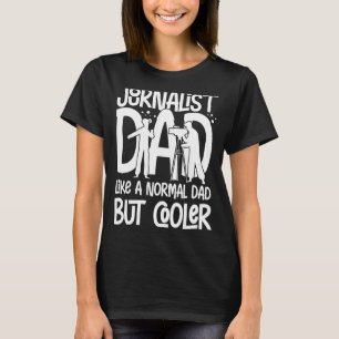Camiseta Periodistas hombres escriben periodismo medios