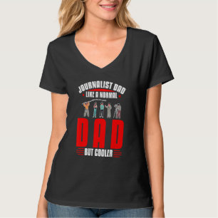 Camiseta Periodistas hombres escriben periodismo medios