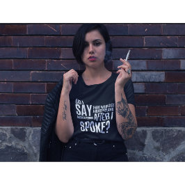 Camiseta Período de preguntas y respuestas después de habla