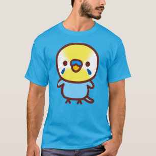 Camiseta Periquito / Arcoíris pastel macho