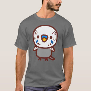 Camiseta Periquito australiano / Macho gris normal