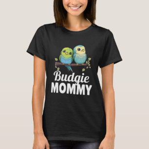 Camiseta Periquito Mamá Periquito Australiano Loro Pájaro 2