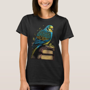 Camiseta Periquito Perico Libro Cotorra Pájaro Ratón De Bib