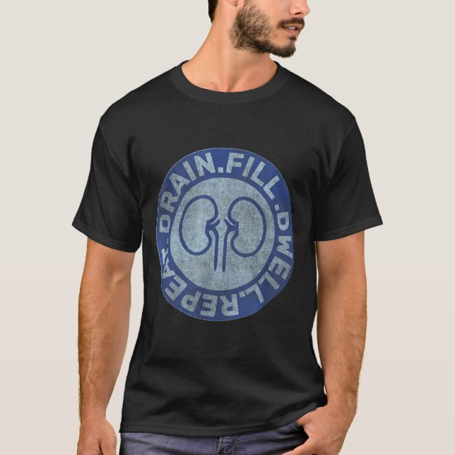 Camiseta Peritoneal Dialysis Nurse Funny Quote - Black, Uni (Anverso)