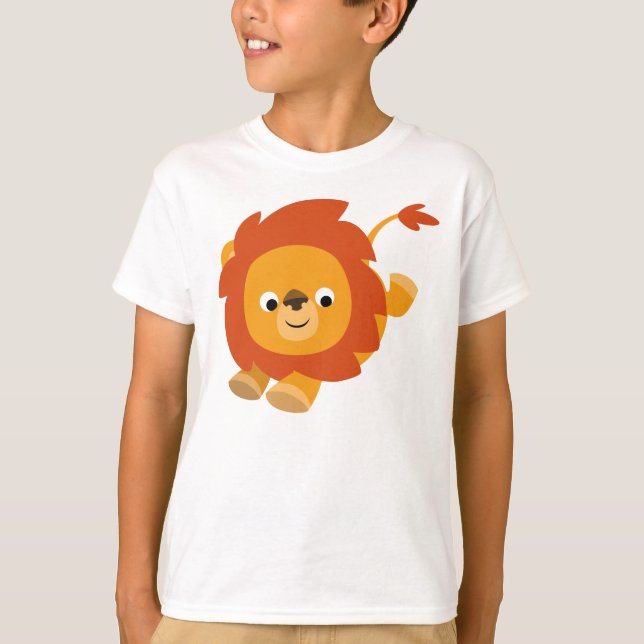 Camiseta Perky Personalizado de León Niños (Anverso)