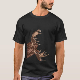 Camiseta Perla de alce de alce de alce de alce de ciervo sa