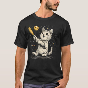 Camiseta Perla de bolas amarillas, gato de bolas en caramel