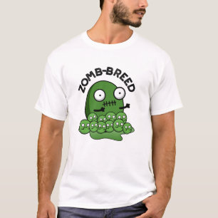 Camiseta Perla de la raza Zom Funny Halloween Zombie