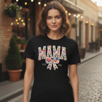 Perla Floral Mama Varsity Moderno Femenino