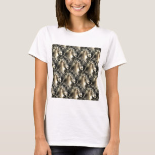 Camiseta Perlas doradas
