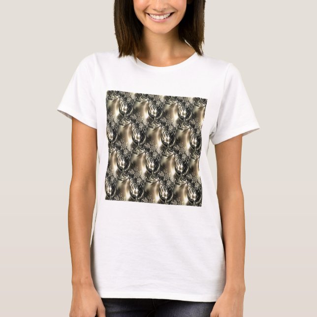 Camiseta Perlas doradas (Anverso)