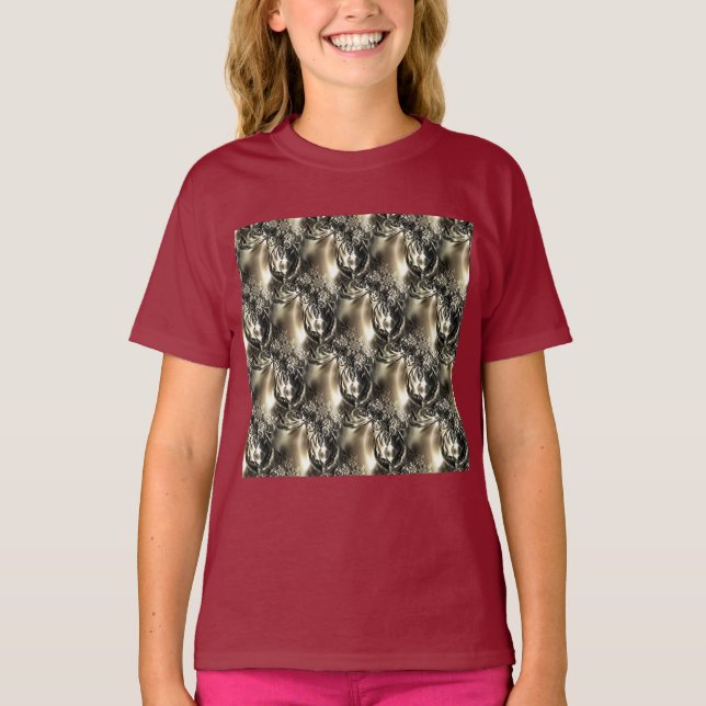 Camiseta Perlas doradas (Anverso)