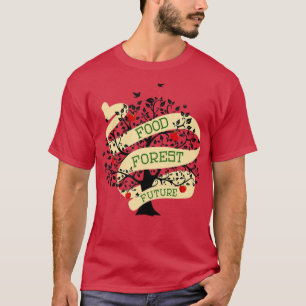 Camiseta Permacultura Alimentos Selva Orchard Gardener