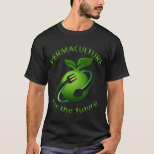 Camiseta Permacultura Para El Futuro Bosque Alimentario