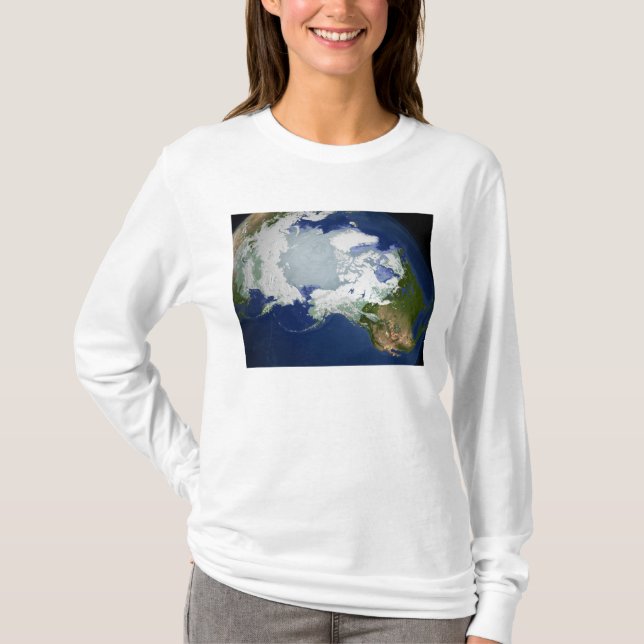 Camiseta Permafrost circo-ártico (Anverso)