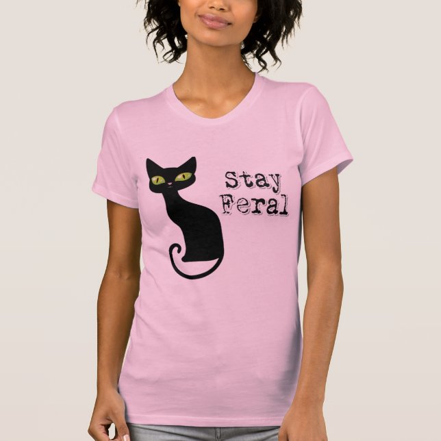 Camiseta Permanece Feral (Anverso)