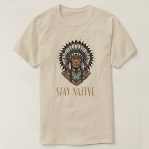 Camiseta Permanece Nativo