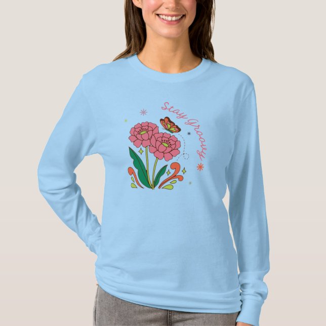 Camiseta Permanecer groovy (Anverso)