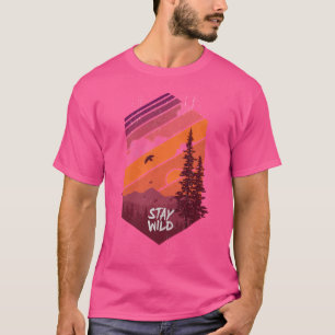 Camiseta Permanecer salvaje