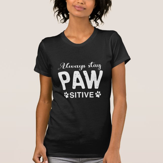 Camiseta Permanecer siempre alerta sobre PAW (Anverso)