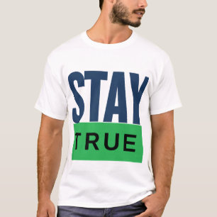 CAMISETA PERMANECER VERDADERO