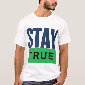 CAMISETA PERMANECER VERDADERO