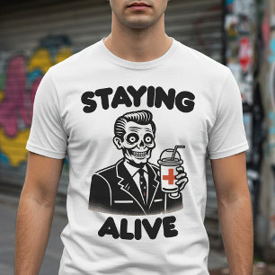 Camiseta Permanecer vivo