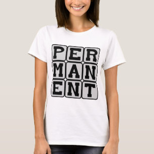 Camiseta Permanente, Para Largo Plazo