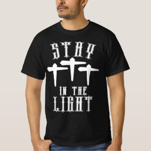 Camiseta Permanezca en la luz 2