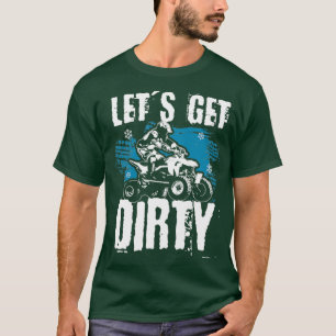 Camiseta permitamos sucio controlador Quad ATV Quad 