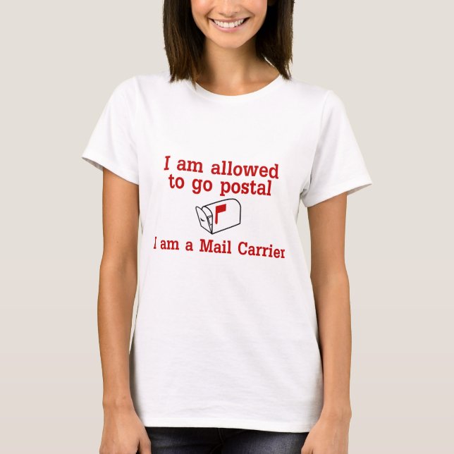 Camiseta Permitió ir postal (Anverso)