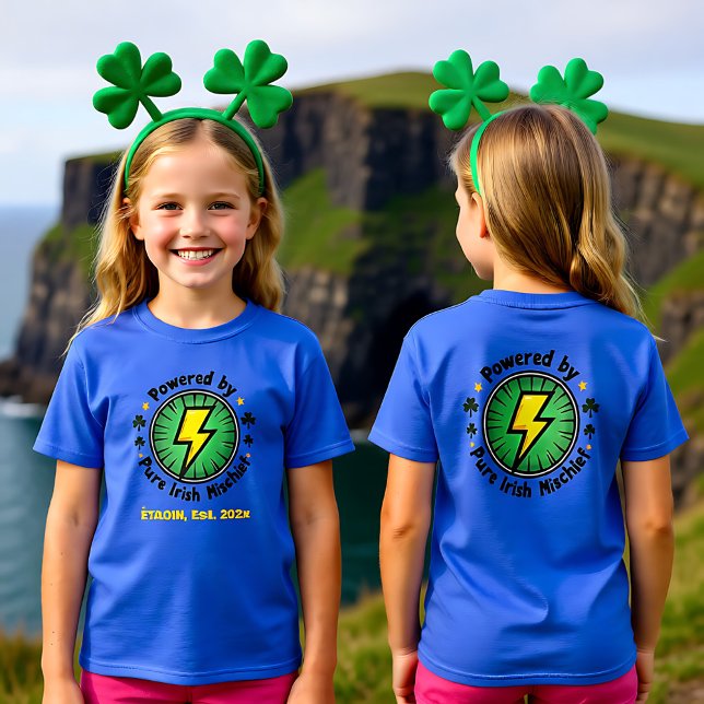 Camiseta Perno de Blarney: Edición [Tu Nombre] (Bolt o’ Blarney [Your Name] Edition T-Shirt)