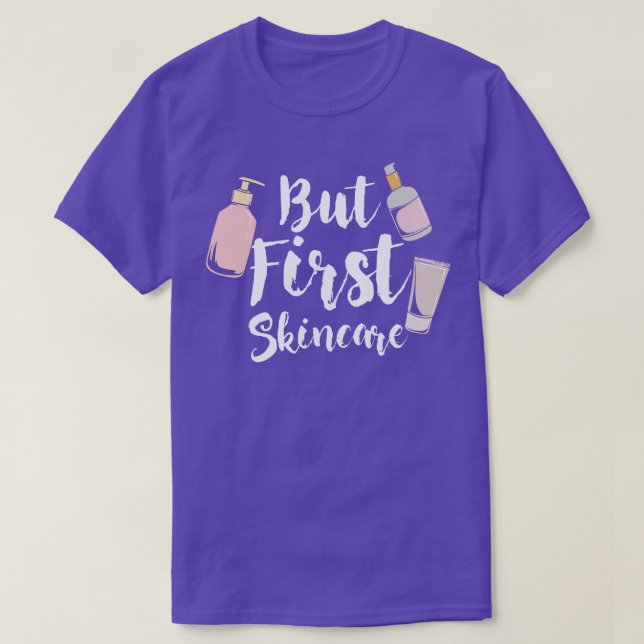 Camiseta Pero atención de la piel (Diseño del anverso)